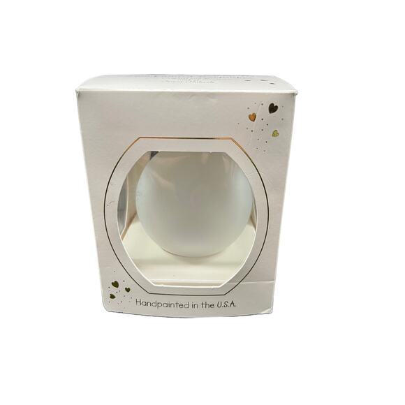 Heart Gifts by Teresa Hand Painted Christmas Ornament Friendship - New in Box - Picture 3 of 4